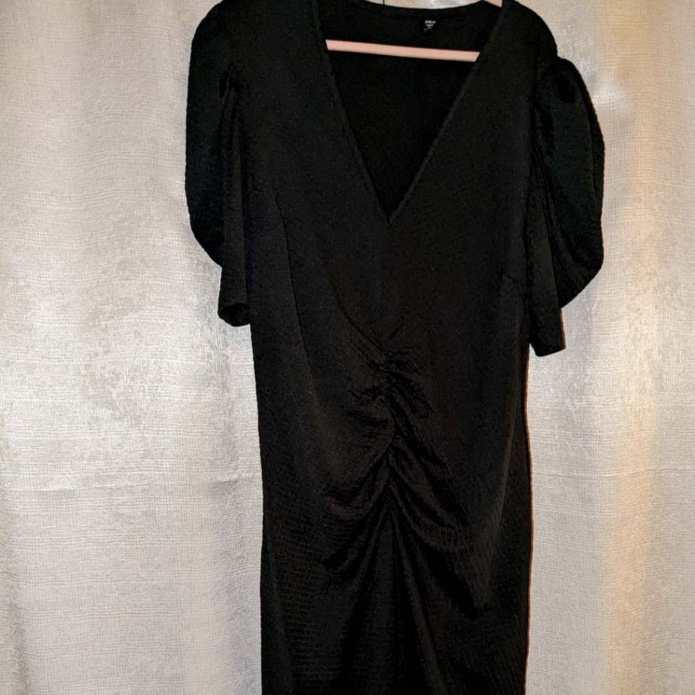 Fitted Black Cocktail Dress